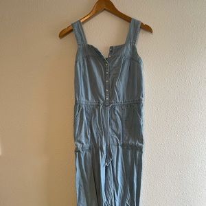 Old Navy XS Blue Spring Jumpsuit